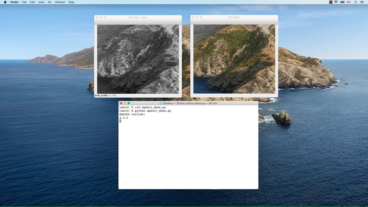 opencv for mac